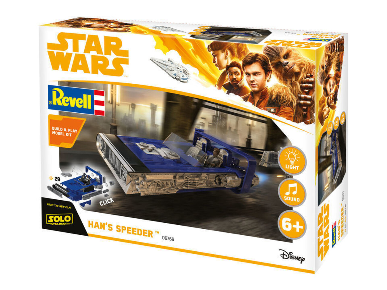 Star Wars Han's Speeder - 1:28 - Revell Star Wars Han's Speeder - 1:28 - Revell