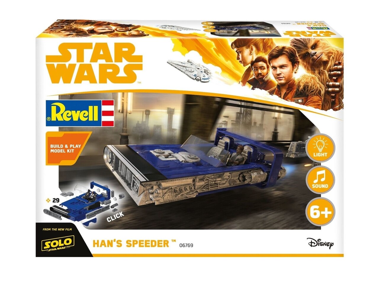 Star Wars Han's Speeder - 1:28 - Revell Star Wars Han's Speeder - 1:28 - Revell