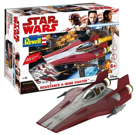 Star Wars Resistance A-Wing Fighter - 1:44 - Revell Star Wars Resistance A-Wing Fighter - 1:44 - Revell