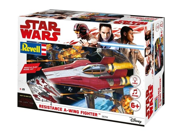 Star Wars Resistance A-Wing Fighter - 1:44 - Revell Star Wars Resistance A-Wing Fighter - 1:44 - Revell
