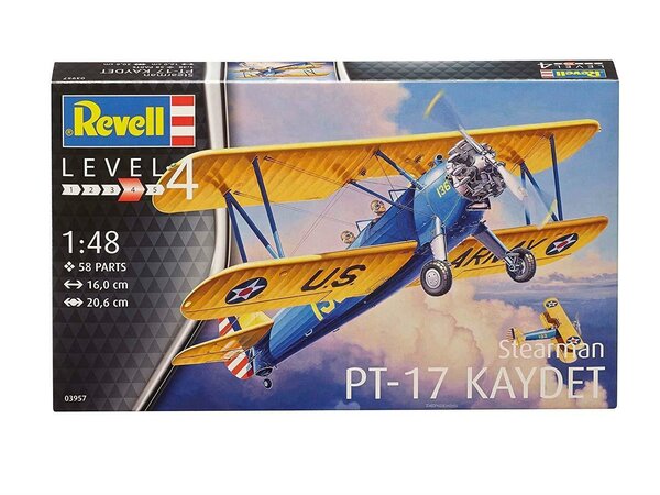 Stearman PT-17 Kaydet - 1:48 - Revell Stearman PT-17 Kaydet - 1:48 - Revell