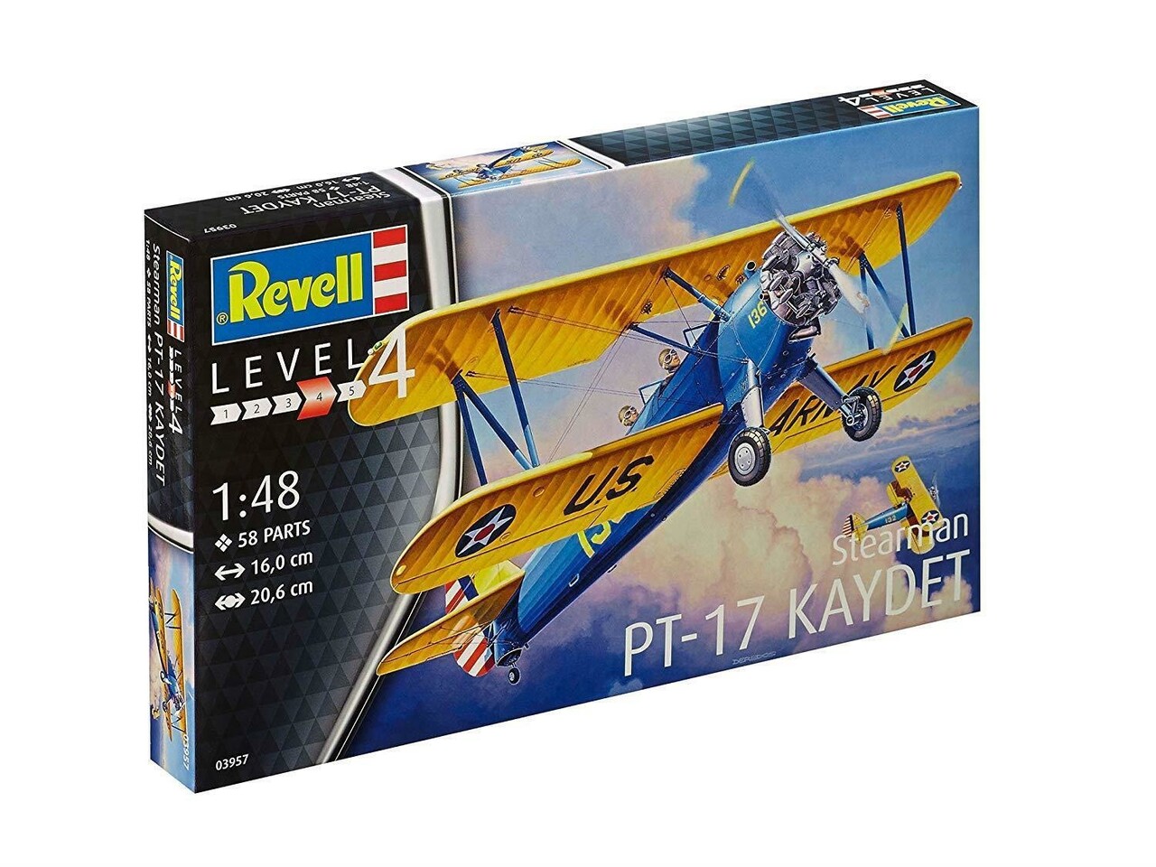 Stearman PT-17 Kaydet - 1:48 - Revell Stearman PT-17 Kaydet - 1:48 - Revell
