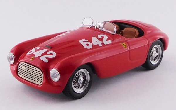 Ferrari Ferrari 166MM Barchetta #642 Mille Miglia (I) 1949 - 1:43 - Art Model Ferrari Ferrari 166MM Barchetta #642 Mille Miglia (I) 1949 - 1:43 - Art Model