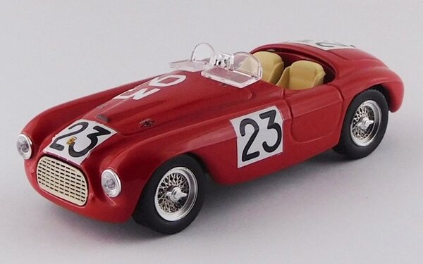 Ferrari Ferrari 166MM 2.0L V12 Spider #23 Team J.A.Plisson 24h Le Mans 1949 - 1:43 - Art Model Ferrari Ferrari 166MM 2.0L V12 Spider #23 Team J.A.Plisson 24h Le Mans 1949 - 1:43 - Art Model