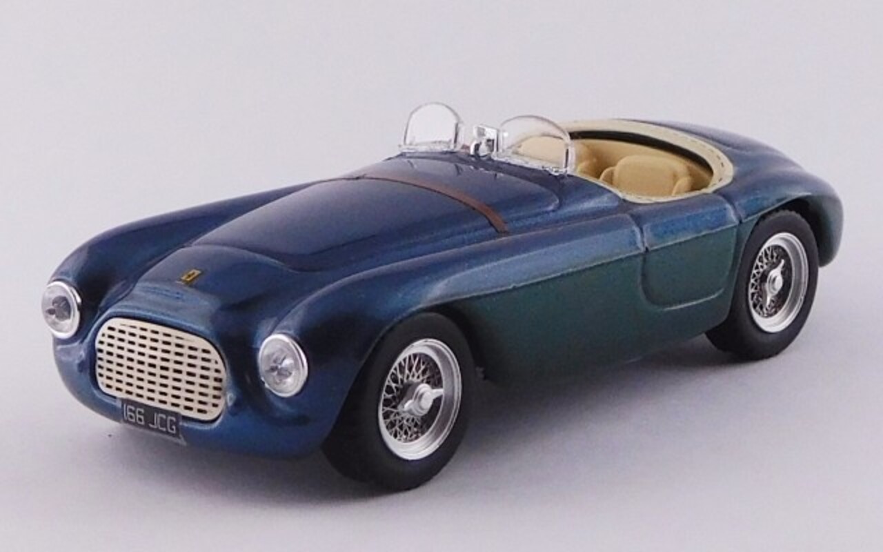 Ferrari Ferrari 166MM Barchetta Personal Car Lawyer Gianni Agnelli 1948 - 1:43 - Art Model Ferrari Ferrari 166MM Barchetta Personal Car Lawyer Gianni Agnelli 1948 - 1:43 - Art Model
