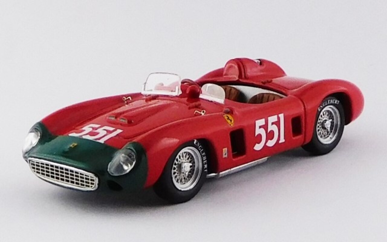 Ferrari Ferrari 860 Monza Spider #551 2nd Mille Miglia (I) 1956 - 1:43 - Art Model Ferrari Ferrari 860 Monza Spider #551 2nd Mille Miglia (I) 1956 - 1:43 - Art Model