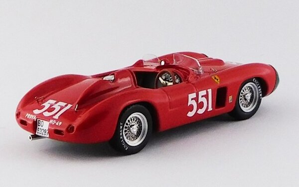 Ferrari Ferrari 860 Monza Spider #551 2nd Mille Miglia (I) 1956 - 1:43 - Art Model Ferrari Ferrari 860 Monza Spider #551 2nd Mille Miglia (I) 1956 - 1:43 - Art Model