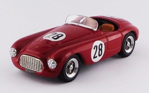 Ferrari Ferrari 166MM Barchetta #28 6th Class GP Portugal 1952 - 1:43 - Art Model Ferrari Ferrari 166MM Barchetta #28 6th Class GP Portugal 1952 - 1:43 - Art Model