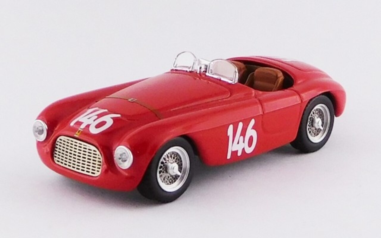 Ferrari Ferrari 166MM Barchetta Abarth Spider #146 Winner Coppa D'Oro (I) 1950 - 1:43 - Art Model