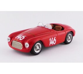 Ferrari Ferrari 166MM Barchetta Abarth Spider #146 Winner Coppa D'Oro (I) 1950 - 1:43 - Art Model Ferrari Ferrari 166MM Barchetta Abarth Spider #146 Winner Coppa D'Oro (I) 1950 - 1:43 - Art Model