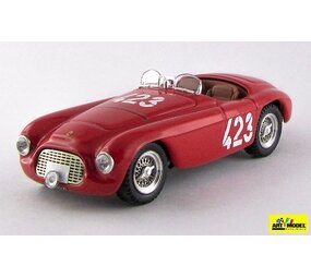 Ferrari Ferrari 166MM Barchetta Spider #423 Winner Giro Sicily 1952 - 1:43 - Art Model Ferrari Ferrari 166MM Barchetta Spider #423 Winner Giro Sicily 1952 - 1:43 - Art Model