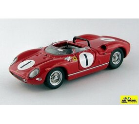 Ferrari Ferrari 250P Spider #1 500km Bridgehampton (USA) 1963 - 1:43 - Art Model Ferrari Ferrari 250P Spider #1 500km Bridgehampton (USA) 1963 - 1:43 - Art Model