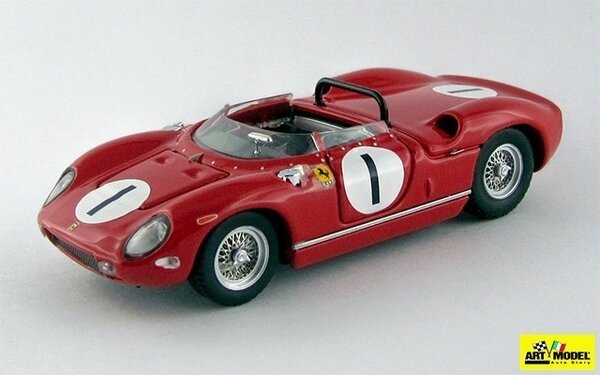 Ferrari Ferrari 250P Spider #1 500km Bridgehampton (USA) 1963 - 1:43 - Art Model Ferrari Ferrari 250P Spider #1 500km Bridgehampton (USA) 1963 - 1:43 - Art Model