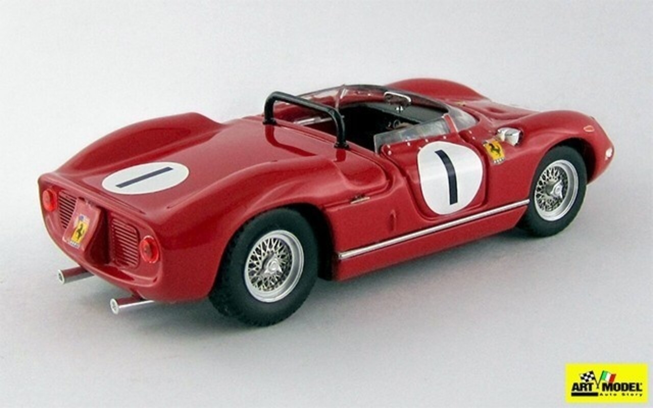 Ferrari Ferrari 250P Spider #1 500km Bridgehampton (USA) 1963 - 1:43 - Art Model Ferrari Ferrari 250P Spider #1 500km Bridgehampton (USA) 1963 - 1:43 - Art Model