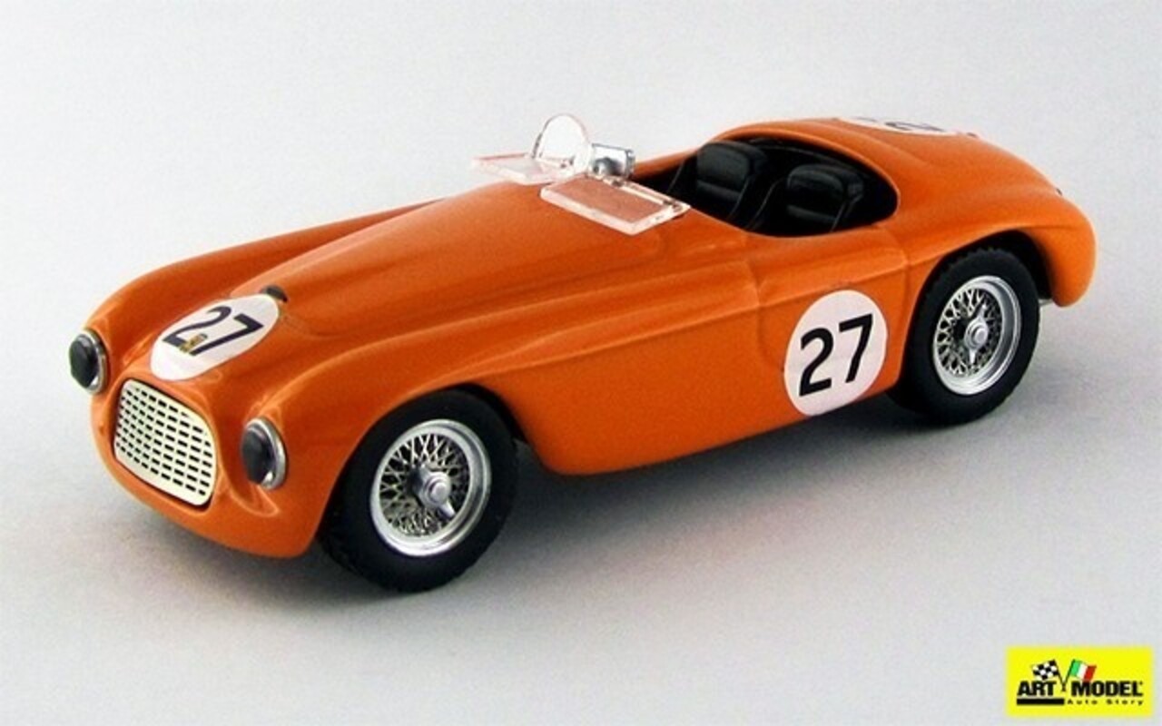 Ferrari Ferrari 166 Barchetta Spider #27 Winner Zandvoort 1950 - 1:43 - Art Model Ferrari Ferrari 166 Barchetta Spider #27 Winner Zandvoort 1950 - 1:43 - Art Model