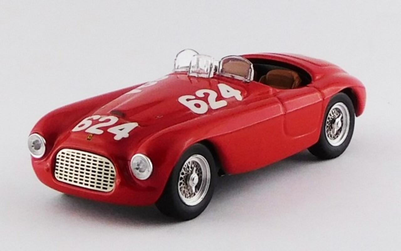 Ferrari Ferrari 166MM 2.0L V12 Spider #624 Winner Mille Miglia (I) 1949 - 1:43 - Art Model