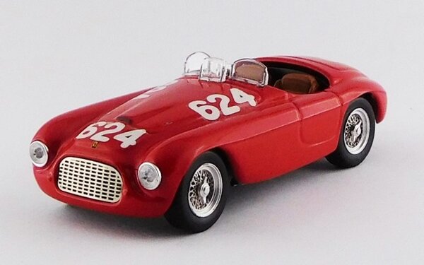 Ferrari Ferrari 166MM 2.0L V12 Spider #624 Winner Mille Miglia (I) 1949 - 1:43 - Art Model