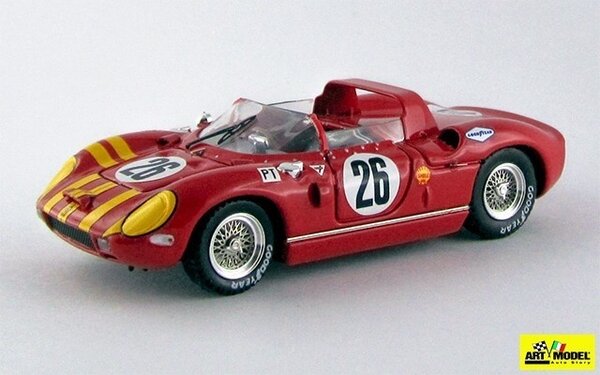 Ferrari Ferrari 330P #26 12h Sebring (USA) 1965 - 1:43 - Art Model Ferrari Ferrari 330P #26 12h Sebring (USA) 1965 - 1:43 - Art Model