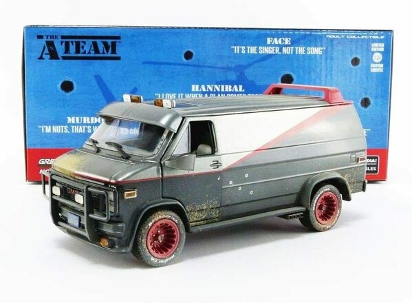 Movie Memorabilia GMC Vandura 'The A-Team' 1983 - 1:24 - Greenlight