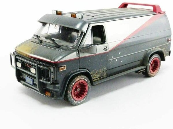 Movie Memorabilia GMC Vandura 'The A-Team' 1983 - 1:24 - Greenlight
