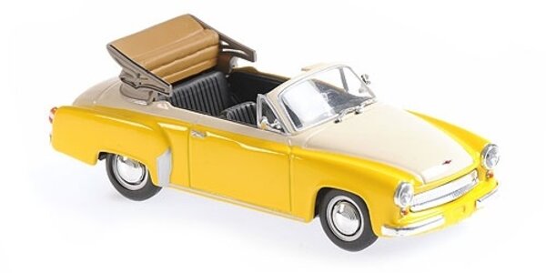 Wartburg Wartburg 311 Cabriolet 1958 - 1:43 - MaXichamps Wartburg Wartburg 311 Cabriolet 1958 - 1:43 - MaXichamps
