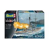 WWI Battleship SMS König - 1:700 - Revell WWI Battleship SMS König - 1:700 - Revell