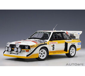 Audi Audi Quattro Sport S1 #6 Rally Monte Carlo 1986 (Night Version) - 1 :18 - AUTOart Audi Audi Quattro Sport S1 #6 Rally Monte Carlo 1986 (Night Version) - 1 :18 - AUTOart