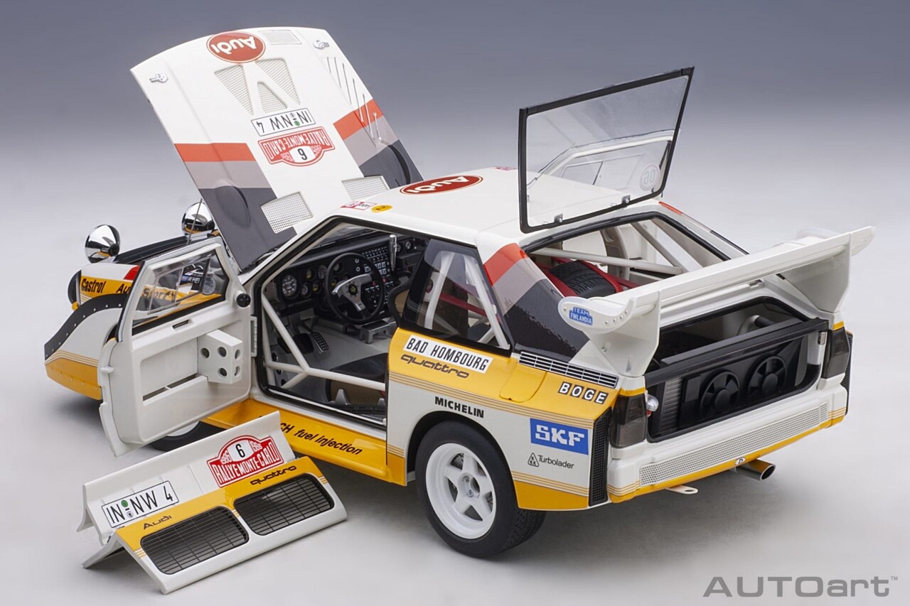 Audi Audi Quattro Sport S1 #6 Rally Monte Carlo 1986 (Night Version) - 1 :18 - AUTOart