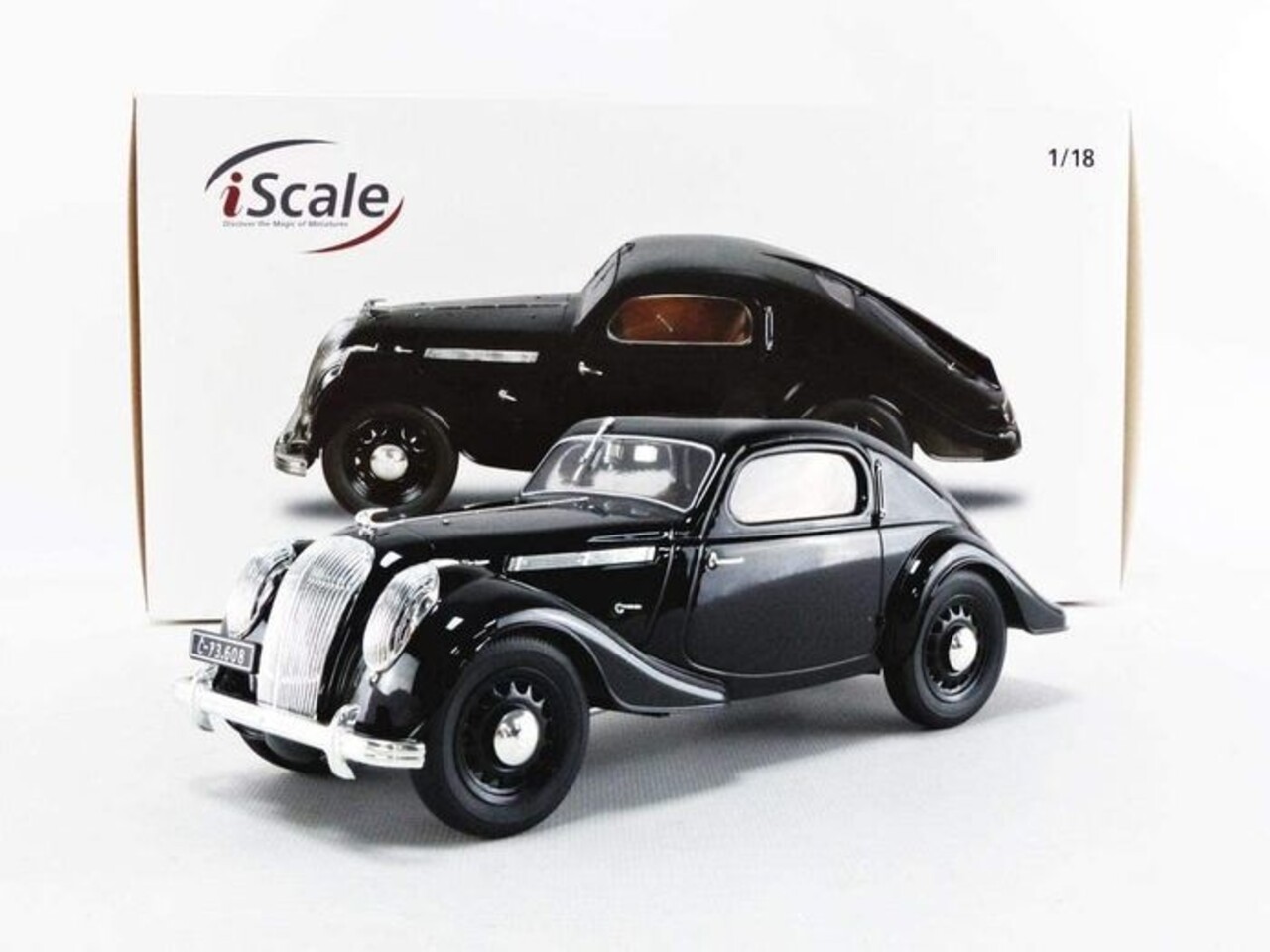 Skoda Skoda Popular Monte Carlo - 1:18 - iScale Skoda Skoda Popular Monte Carlo - 1:18 - iScale