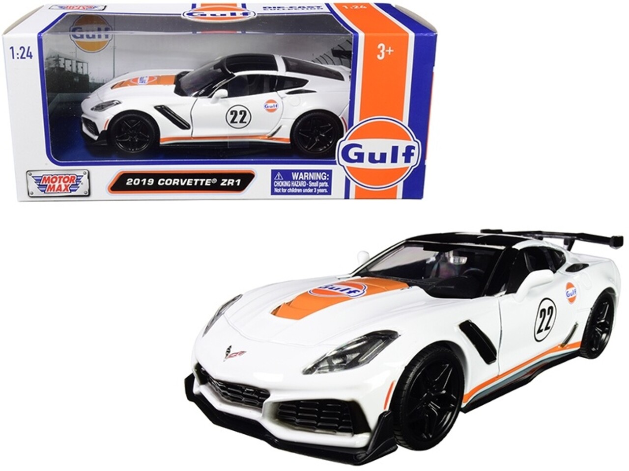 Chevrolet Chevrolet Corvette (C7) ZR1 #22 'Gulf' 2019 - 1:24 - Motor Max