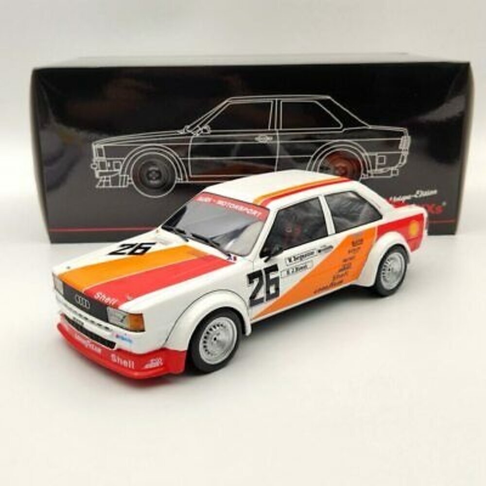 Audi Audi 80 (B2) Gr.2 #26 ETCC Vallelunga (Italy) 1980 - 1:18 - Premium ClassiXXs Audi Audi 80 (B2) Gr.2 #26 ETCC Vallelunga (Italy) 1980 - 1:18 - Premium ClassiXXs