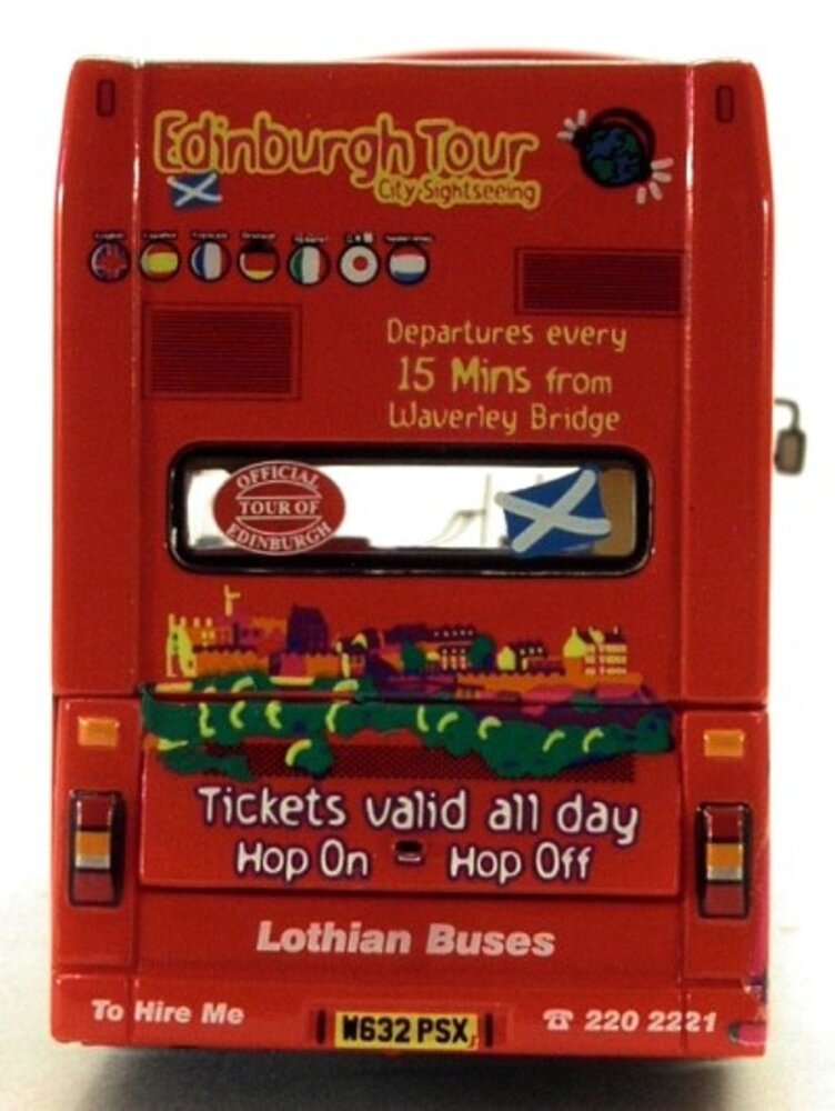 Corgi Edinburg Tour Open-top Bus Plaxton President Bodied Dennis Trident - 1:76 - Corgi Corgi Edinburg Tour Open-top Bus Plaxton President Bodied Dennis Trident - 1:76 - Corgi