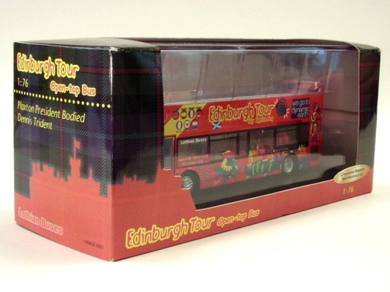 Corgi Edinburg Tour Open-top Bus Plaxton President Bodied Dennis Trident - 1:76 - Corgi Corgi Edinburg Tour Open-top Bus Plaxton President Bodied Dennis Trident - 1:76 - Corgi