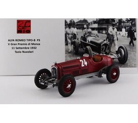 Formule 1 Formule 1 Alfa Romeo P3 V Tipo B #24 Gran Premio Monza (Italy) 1932 - 1:43 - Rio Formule 1 Formule 1 Alfa Romeo P3 V Tipo B #24 Gran Premio Monza (Italy) 1932 - 1:43 - Rio