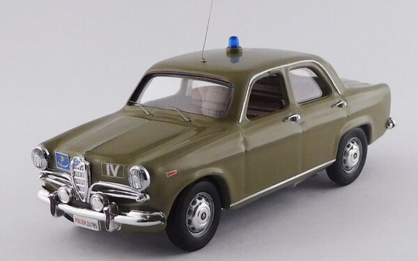 Alfa Romeo Alfa Romeo Giulietta Museum Police of Rome 1961 - 1:43 - Rio Alfa Romeo Alfa Romeo Giulietta Museum Police of Rome 1961 - 1:43 - Rio