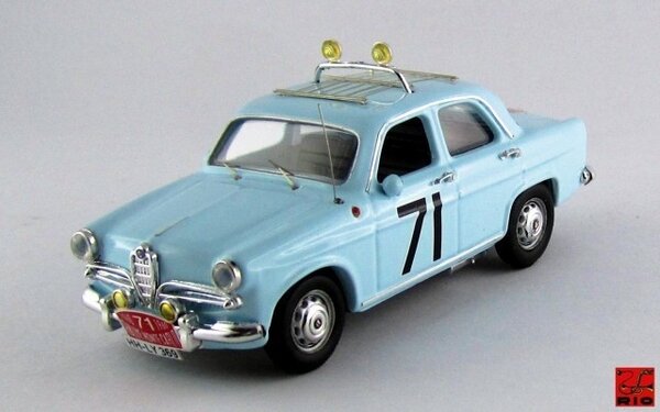 Alfa Romeo Alfa Romeo Giulietta TI #71 Rally Monte Carlo 1960 - 1:43 - Rio Alfa Romeo Alfa Romeo Giulietta TI #71 Rally Monte Carlo 1960 - 1:43 - Rio