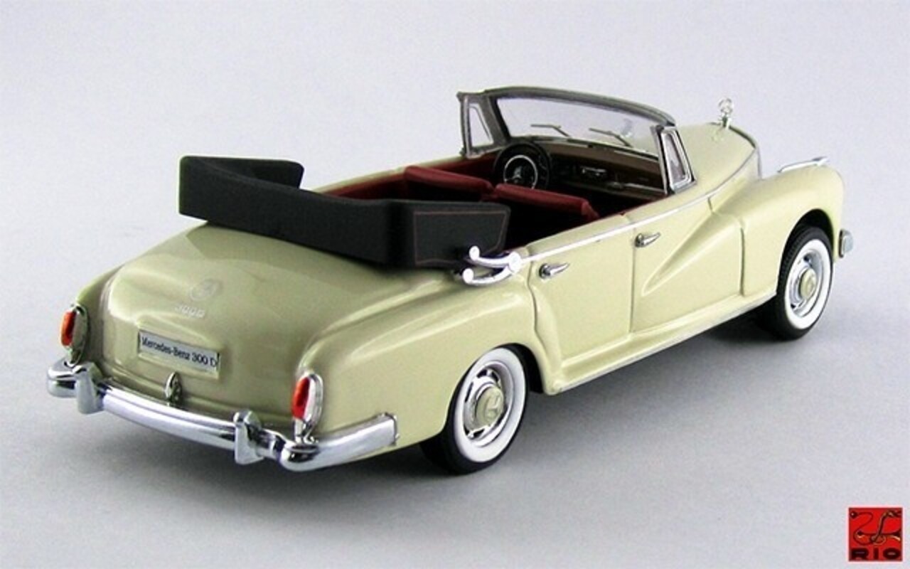 Mercedes-Benz Mercedes-Benz 300 D Cabriolet 1958 - 1:43 - Rio Mercedes-Benz Mercedes-Benz 300 D Cabriolet 1958 - 1:43 - Rio