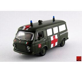 Fiat Fiat 238 Minibus Military Ambulance Sovereign Order of Malta 1970 - 1:43 - Rio Fiat Fiat 238 Minibus Military Ambulance Sovereign Order of Malta 1970 - 1:43 - Rio