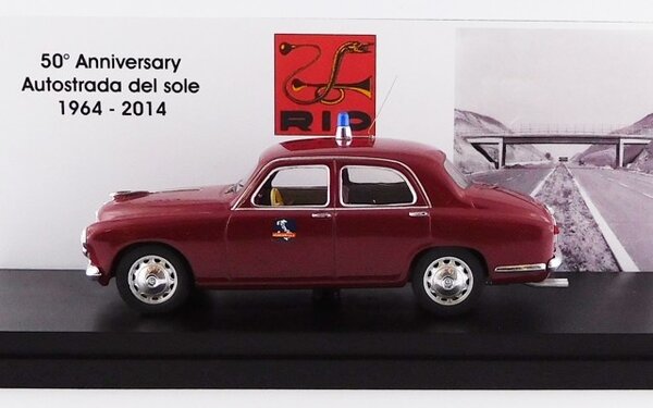Alfa Romeo Alfa Romeo 1900 6C 50th Anniversary Highway Patrol Route de Soleil 1964-2014 - 1:43 - Rio Alfa Romeo Alfa Romeo 1900 6C 50th Anniversary Highway Patrol Route de Soleil 1964-2014 - 1:43 - Rio
