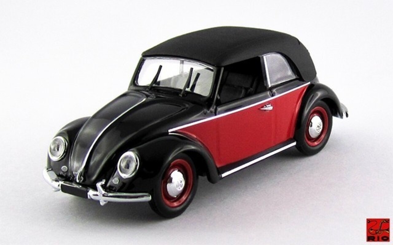 Volkswagen Volkswagen Beetle Maggiolino Cabriolet Closed Karmann 1949 - 1:43 - Rio