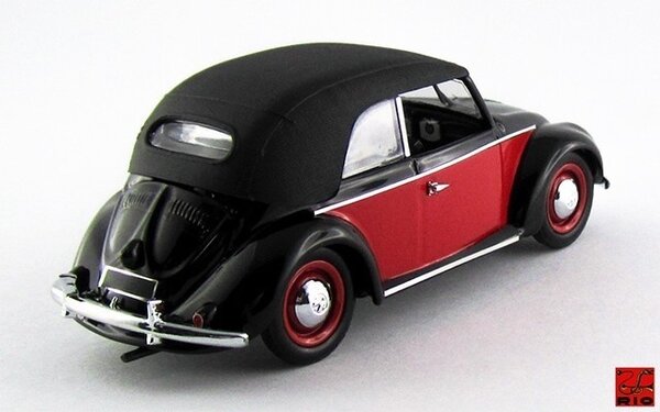 Volkswagen Volkswagen Beetle Maggiolino Cabriolet Closed Karmann 1949 - 1:43 - Rio