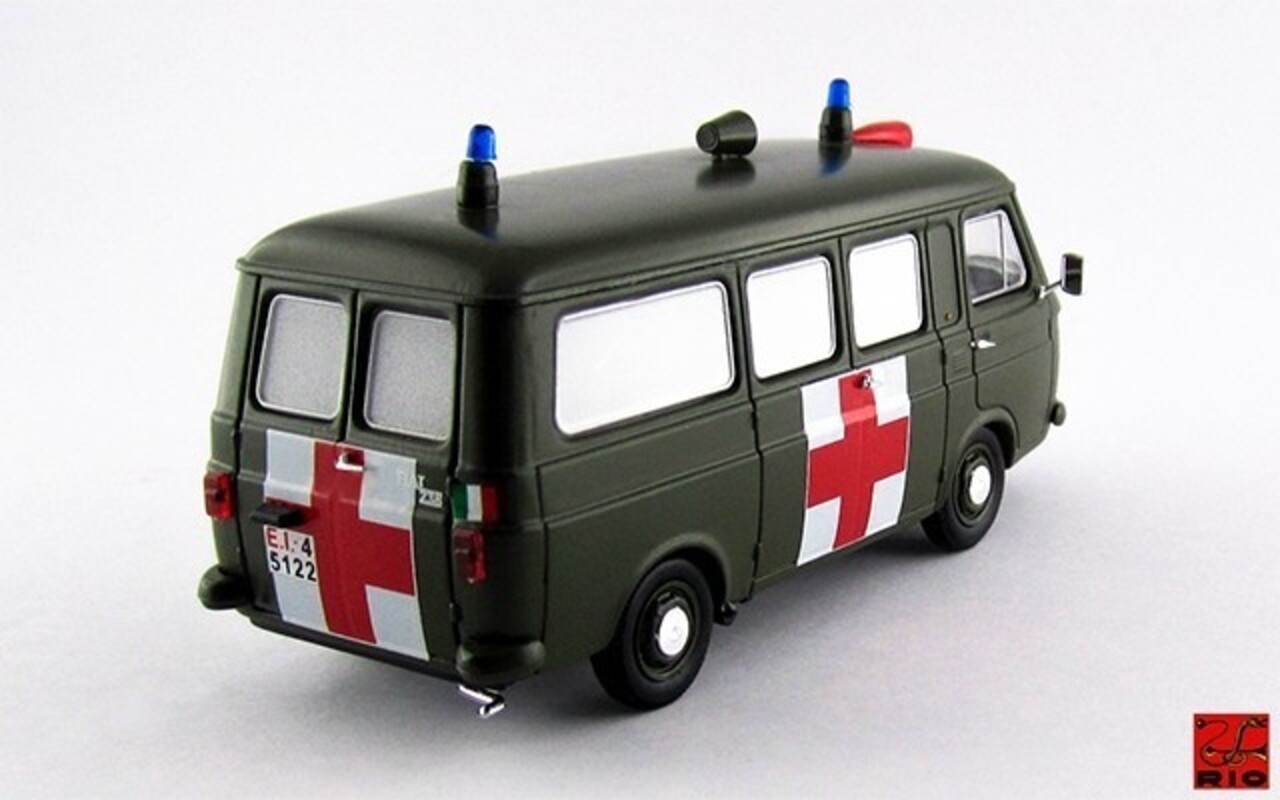 Fiat Fiat 238 Italian Military Ambulance - 1:43 - Rio Fiat Fiat 238 Italian Military Ambulance - 1:43 - Rio