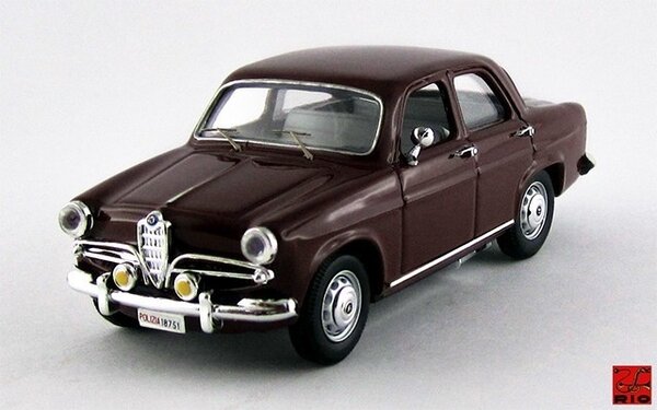 Alfa Romeo Alfa Romeo Giulietta Berlina Museum Police of Rome 1955 - 1:43 - Rio Alfa Romeo Alfa Romeo Giulietta Berlina Museum Police of Rome 1955 - 1:43 - Rio