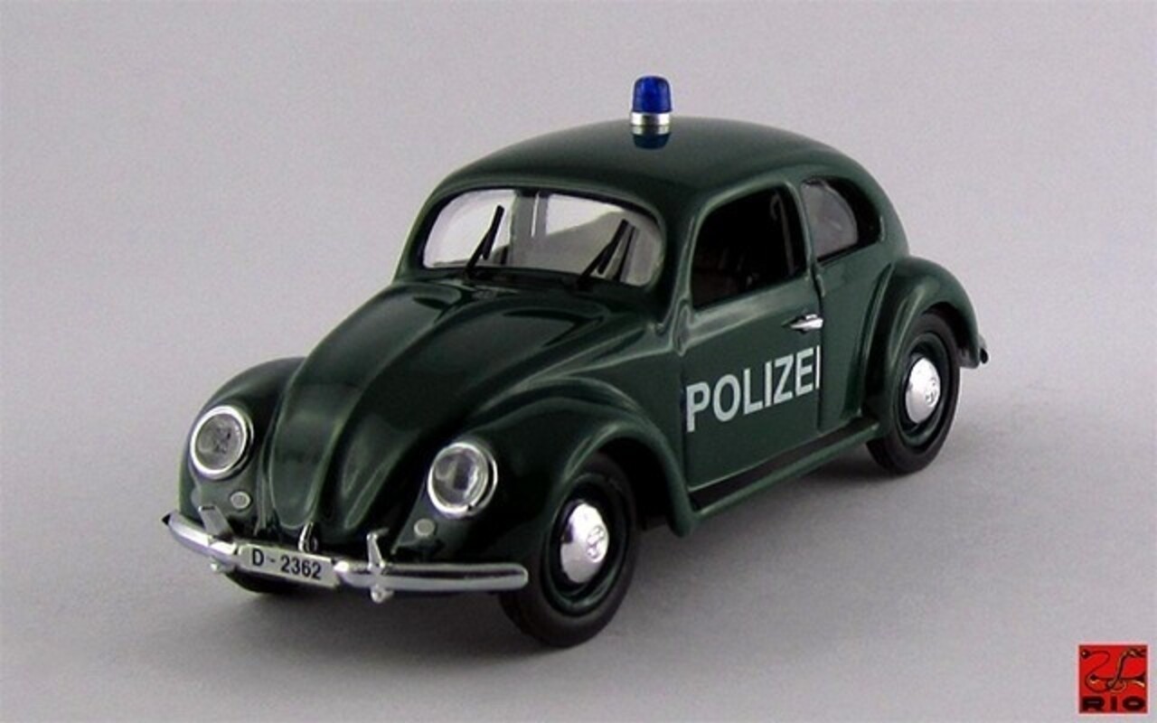 Volkswagen Volkswagen Beetle Maggiolino Polizei 1953 - 1:43 - Rio