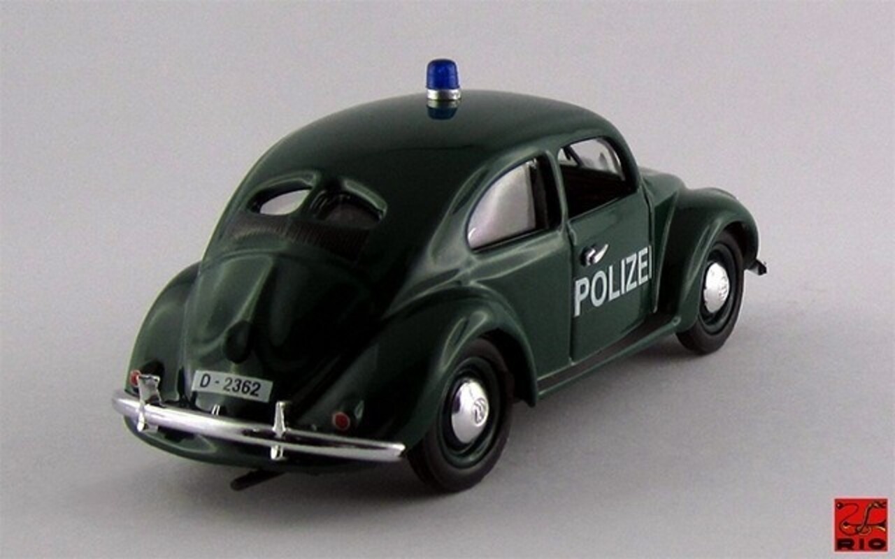 Volkswagen Volkswagen Beetle Maggiolino Polizei 1953 - 1:43 - Rio
