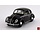 Volkswagen Beetle Maggiolino 1200 De Luxe 1953 - 1:43 - Rio