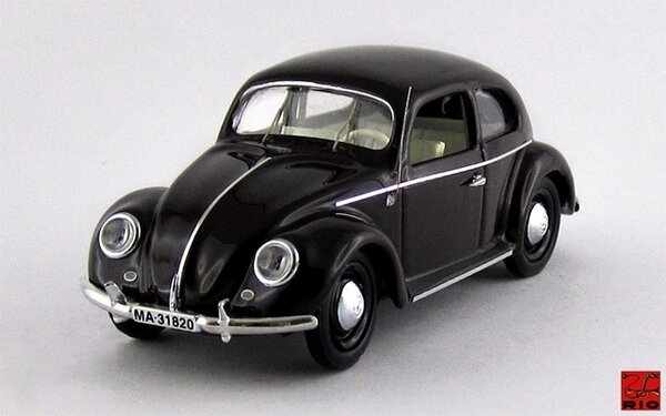 Volkswagen Volkswagen Beetle Maggiolino 1200 De Luxe 1953 - 1:43 - Rio Volkswagen Volkswagen Beetle Maggiolino 1200 De Luxe 1953 - 1:43 - Rio