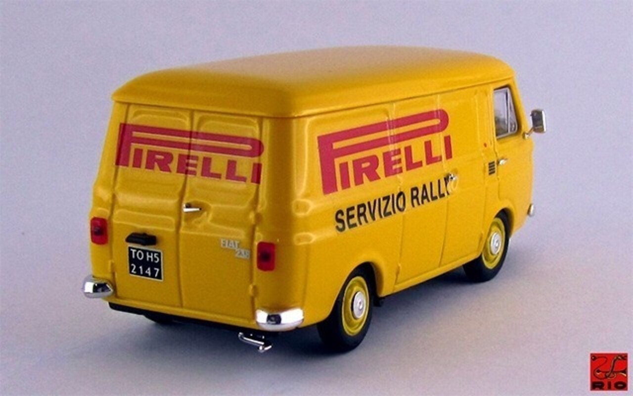 Fiat Fiat 238 Van Client Assistance Rally Pirelli 1971 - 1:43 - Rio Fiat Fiat 238 Van Client Assistance Rally Pirelli 1971 - 1:43 - Rio
