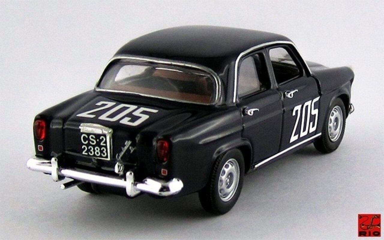 Alfa Romeo Alfa Romeo Giulietta TI #205 Italian Champion 1964 - 1:43 - Rio Alfa Romeo Alfa Romeo Giulietta TI #205 Italian Champion 1964 - 1:43 - Rio