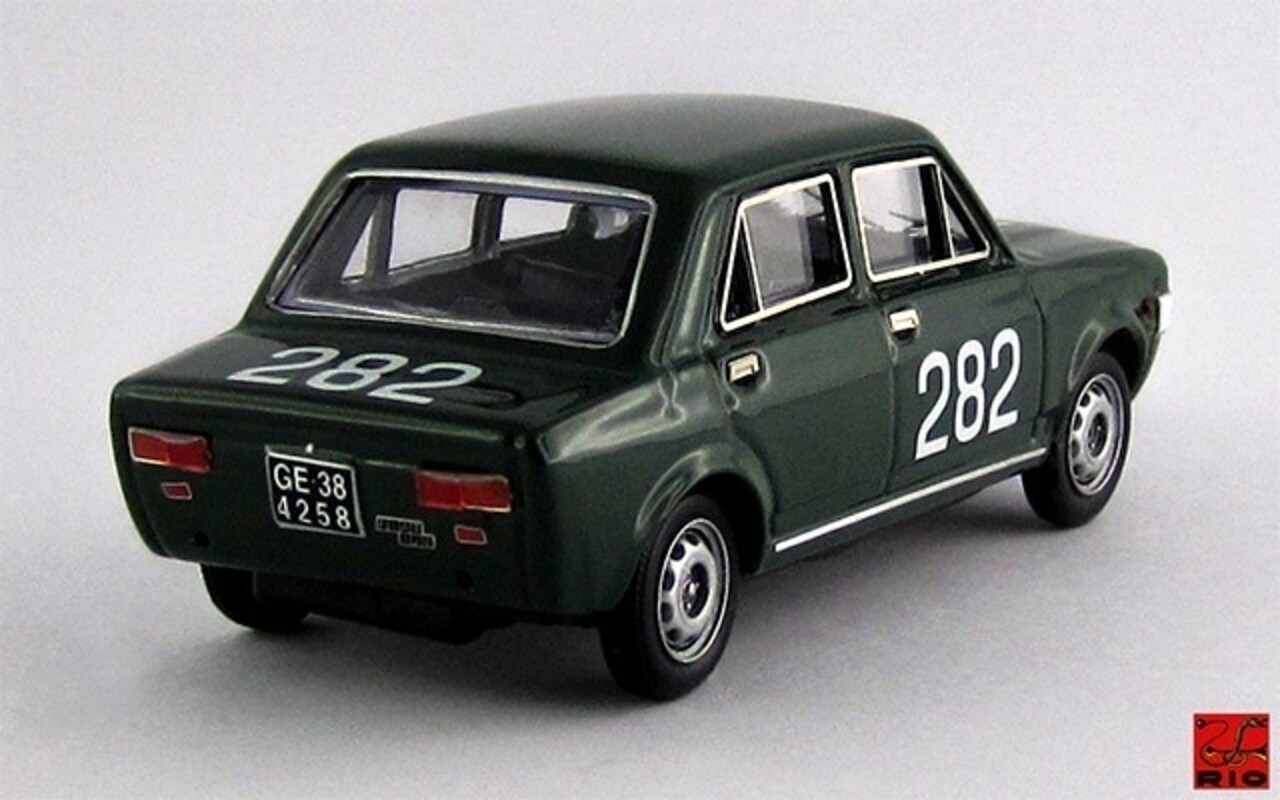 Fiat Fiat 128 #282 Rally Trento-Bondone (Italy) 1969 - 1:43 - Rio